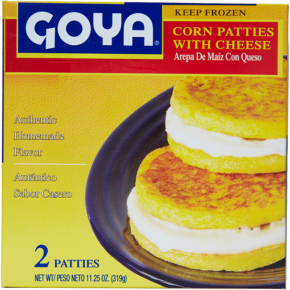 Corn Patties with Cheese
