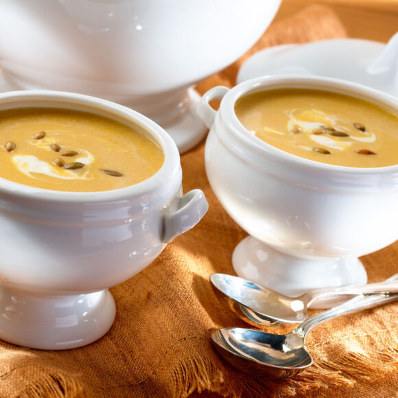 Cremosa Sopa de Calabaza