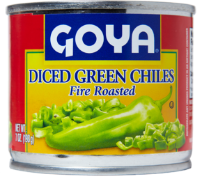 Chiles Verdes en Trozos