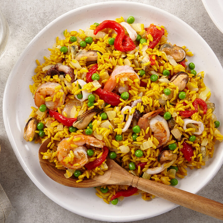 Easy Seafood and Rice