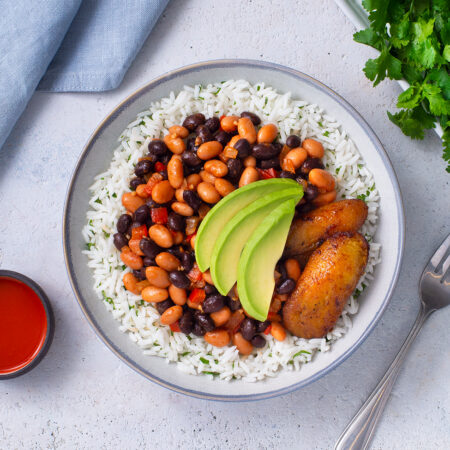 Ricos Frijoles con Arroz