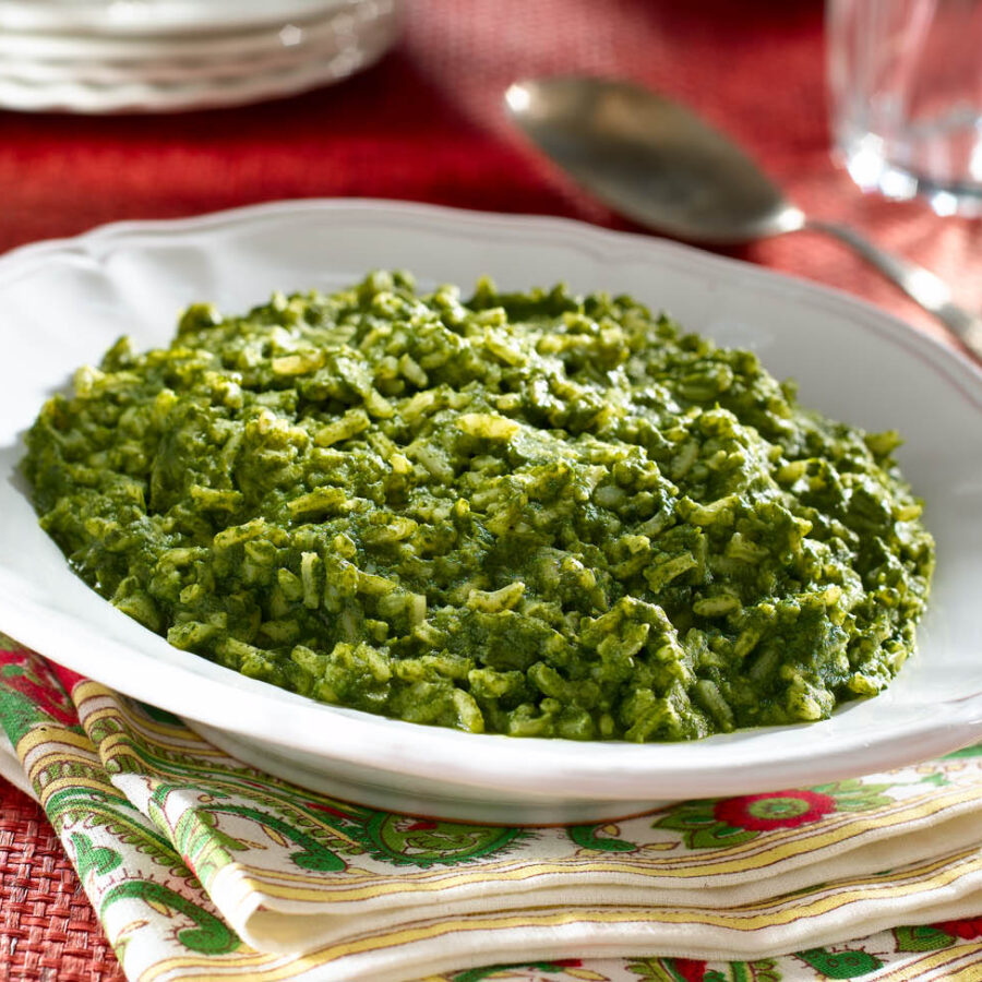 Arroz de Espinacas