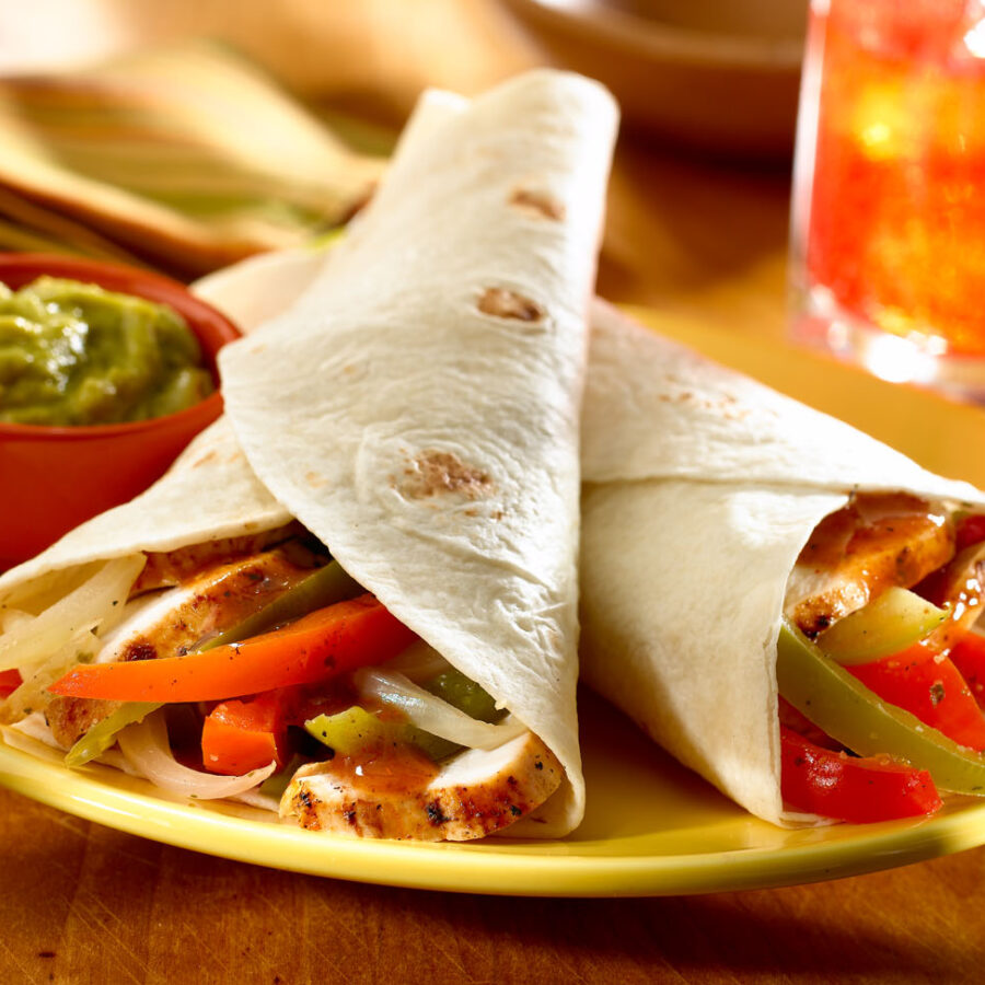 Fajitas de Pollo a la Parrilla
