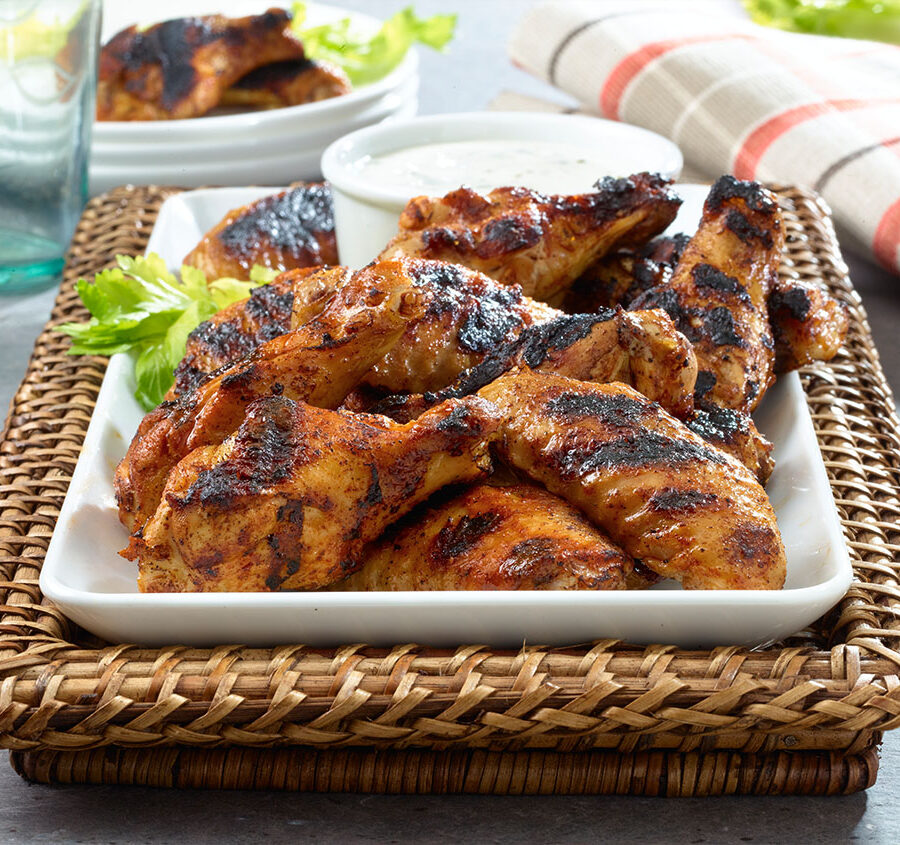 Grilled Chipotle Chicken Wings