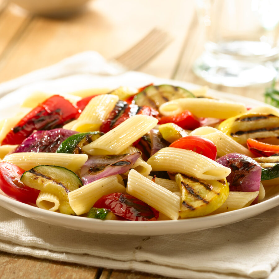 Grilled Summer Vegetable Pasta Salad