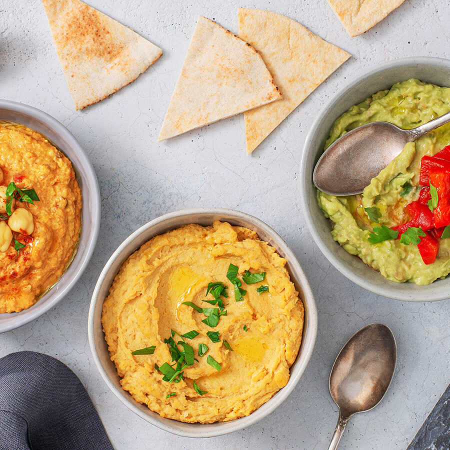 Tres Deliciosos Hummus