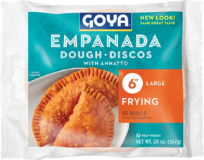 Large Empanada dough with Annatto for frying