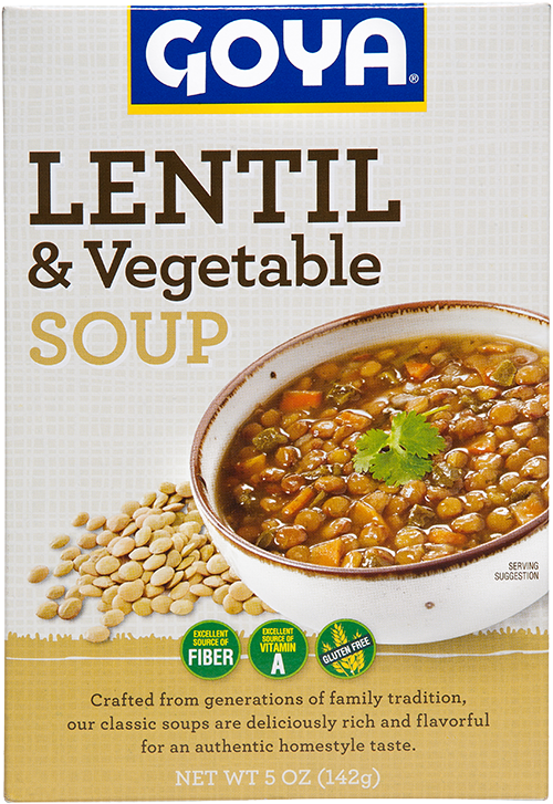 Sopa de Lentejas y Vegetales