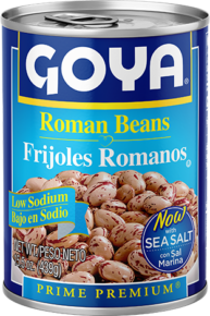 Low Sodium Roman Beans