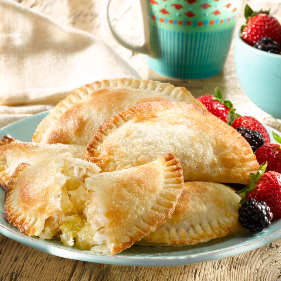 Mexican Pineapple-Coconut Empanadas