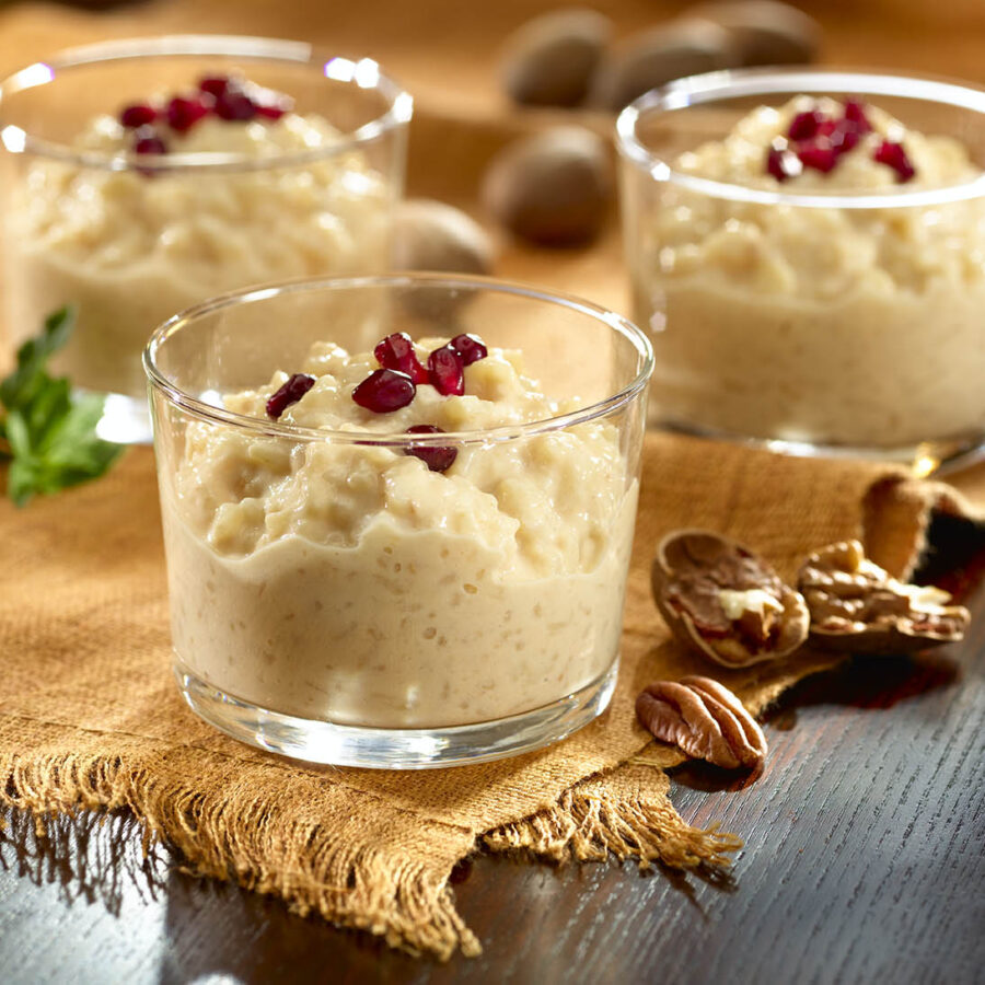 Milk Caramel Rice Pudding - Arroz con Leche y Cajeta