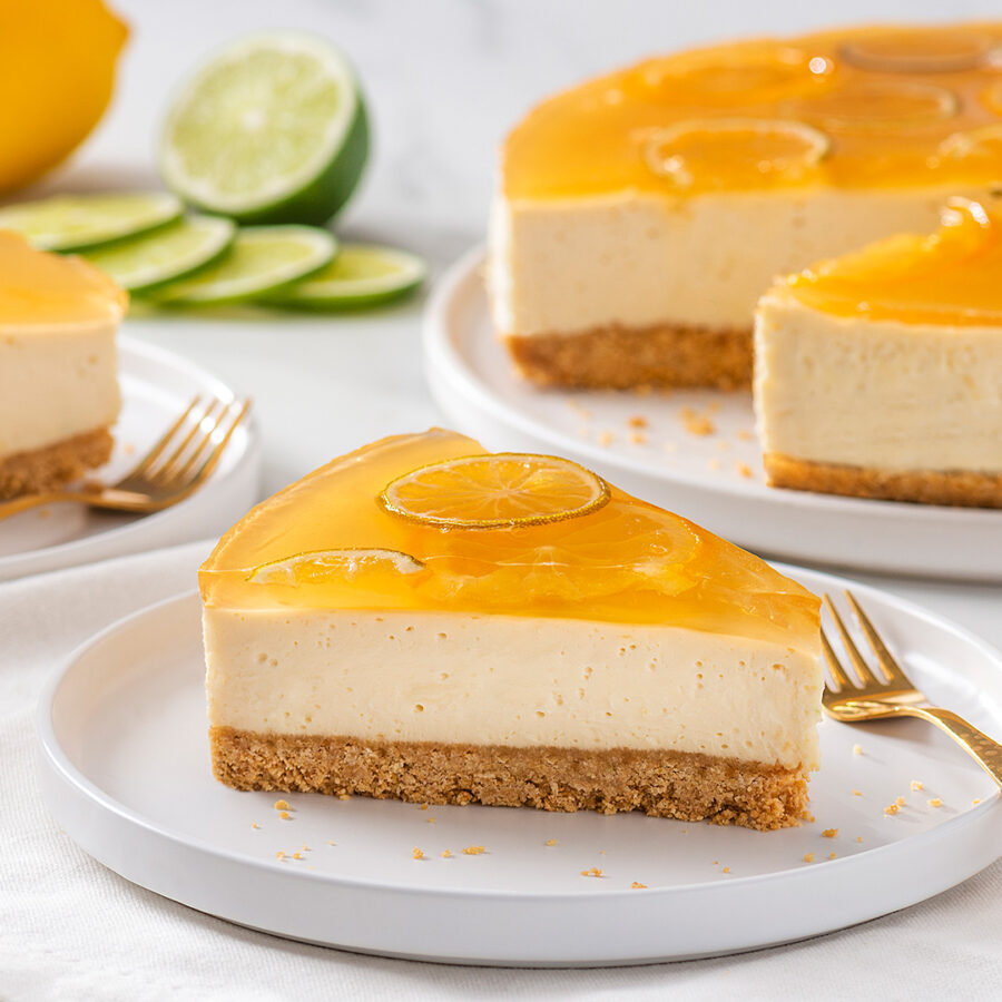 No-Bake Citrus Cheesecake