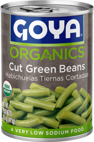 Habichuelas Tiernas Cortadas Orgánicas