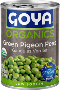 Organic Green Pigeon Peas