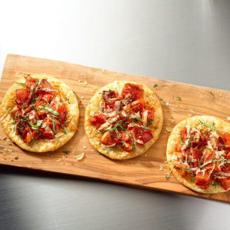 Oven Roasted Tomato and Manchego Tartlets