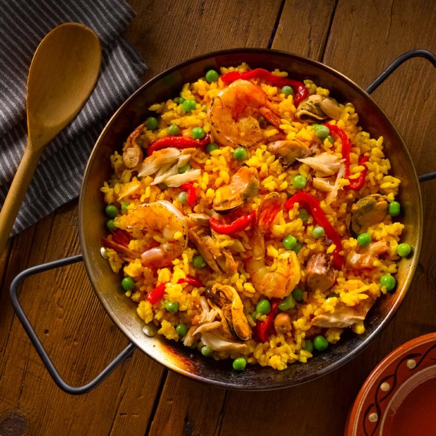 Paella Marinera – Rice with Seafood