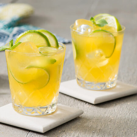 Passion Fruit Caipirinha