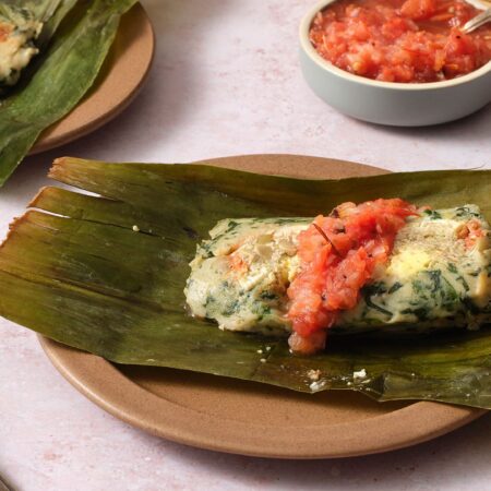 Pepita, Egg and Chaya Tamales