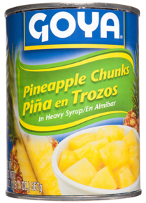 Pineapple Chunks in Heavy Syrup
