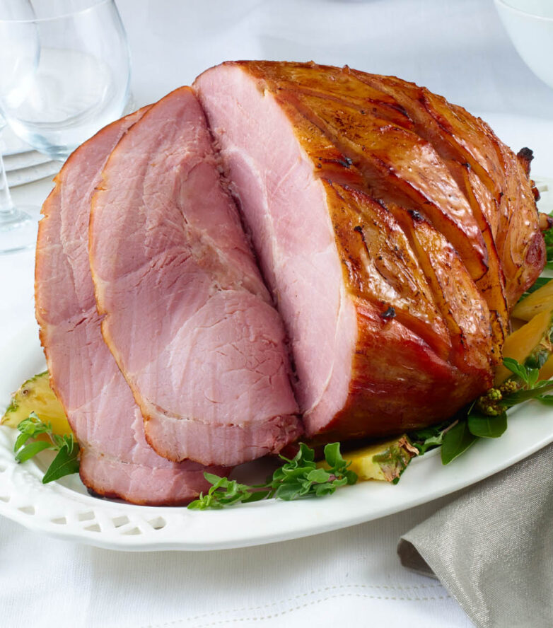 Pineapple-Glazed Ham