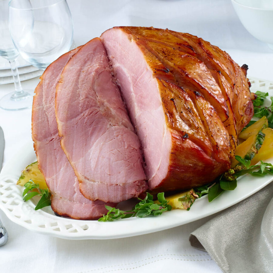 Pineapple-Glazed Ham