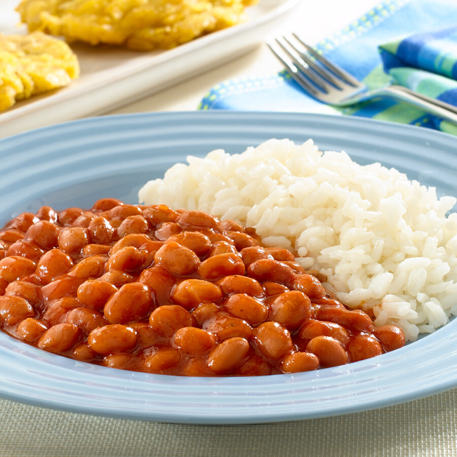 MyPlate Pink Beans & Rice