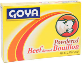Powdered Beef Flavored Bouillon