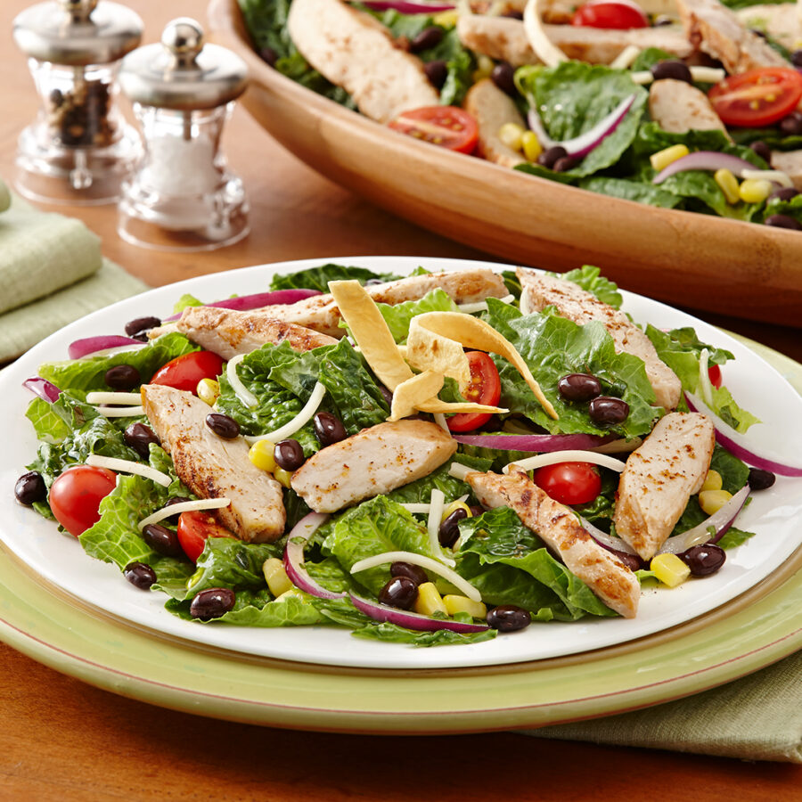 Quick and Easy Chicken Taco Salad