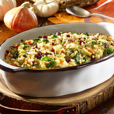 Quinoa and Brown Rice Stuffing