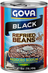 Reduced Sodium Refried Black Beans