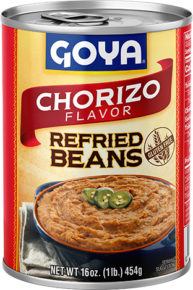 Frijoles Pinto Refritos con Chorizo