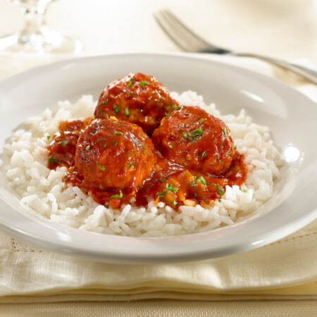 Saucy Meatballs