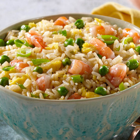 Arroz Frito con Camarones