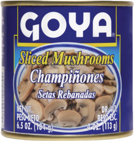 Sliced Mushrooms