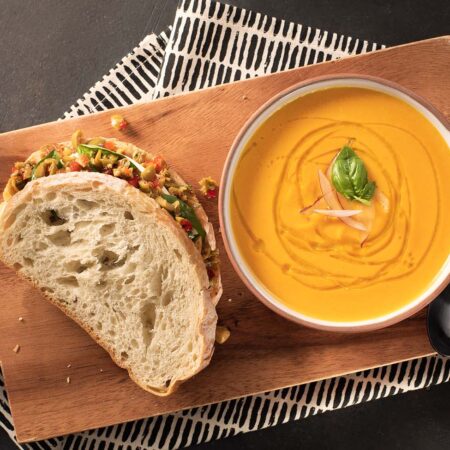 Crema Ahumada de Zanahoria