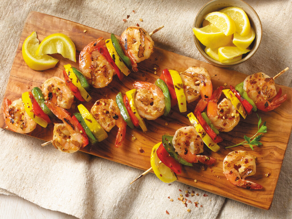 Spanish Garlic Shrimp on Skewers - Recipes | Goya Foods