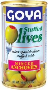 Aceitunas  Rellenas con Anchoas
