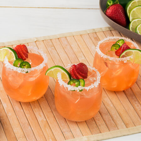 Spicy Strawberry Margarita