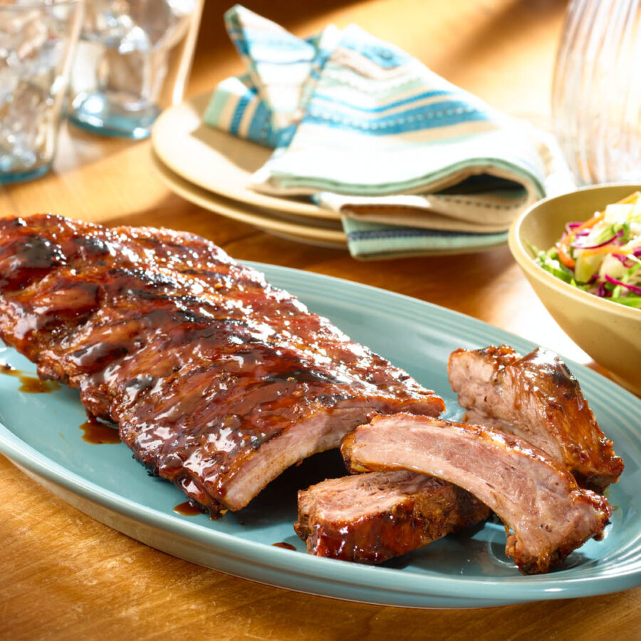 Tamarind-Glazed Ribs