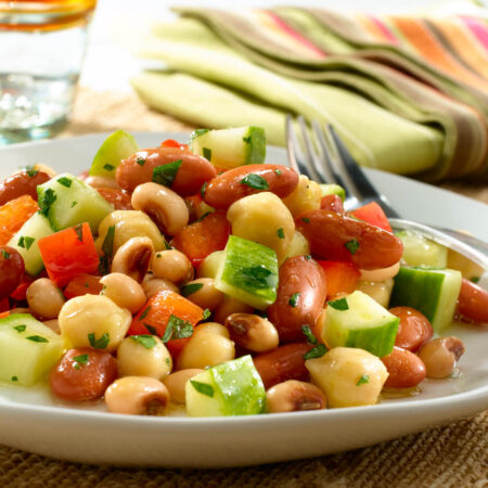 MyPlate Three Bean Salad