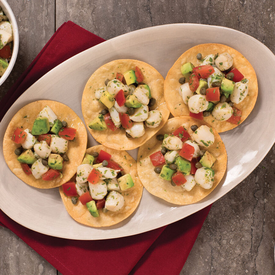Veracruz-Style Scallop Ceviche