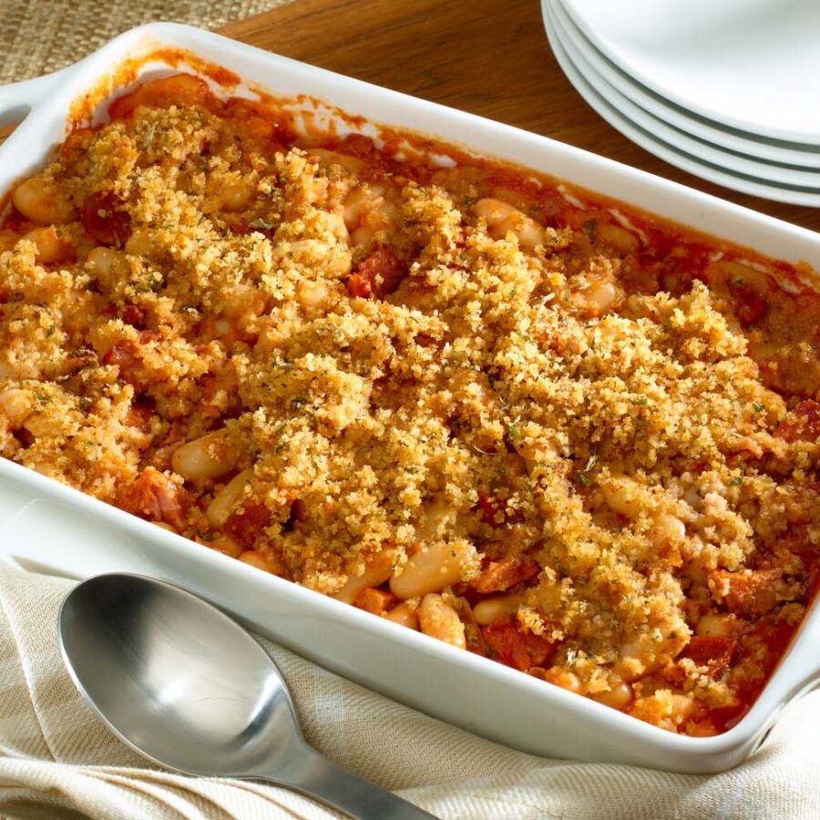 Cazuela de Chorizo y Canelini