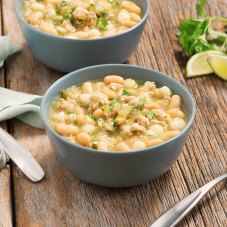 Chili Blanco Casero con Mote