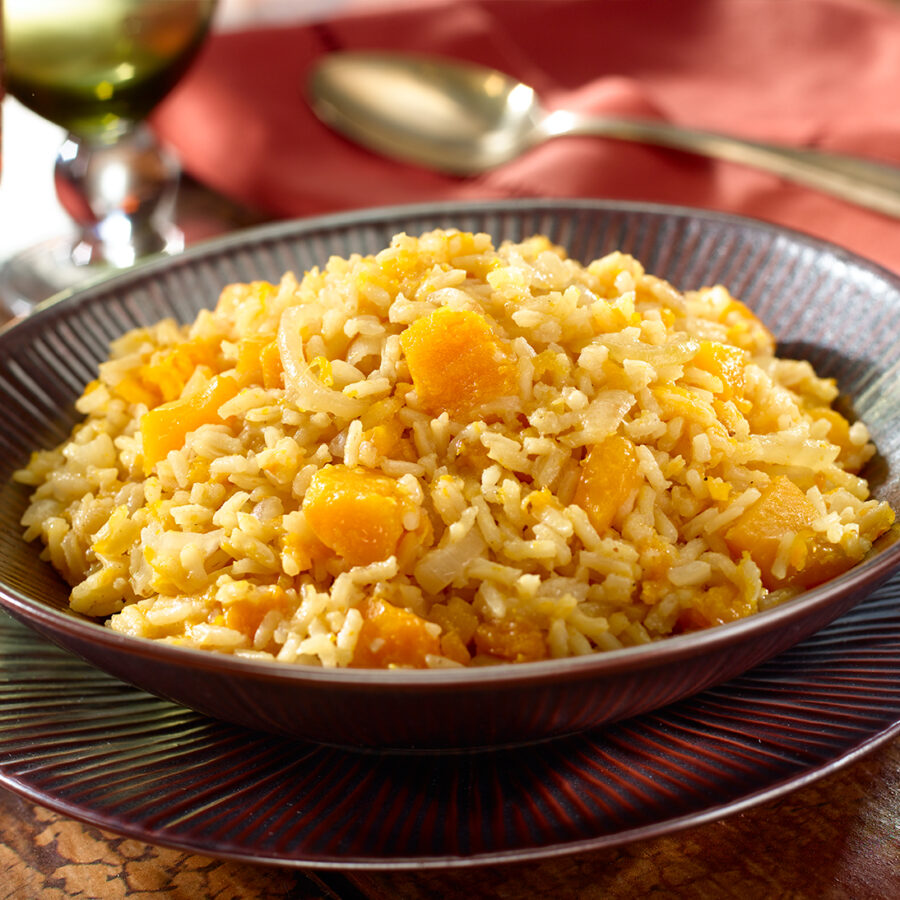 White Rice with Winter Squash