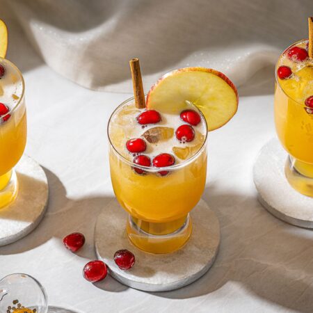 Cranberry Apple Ginger Holiday Punch