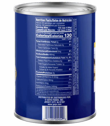 Overflow Pinto Beans 110 OZ_Side