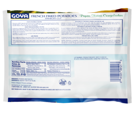 Overflow French Fries back