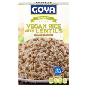 Vegan Yellow Rice Mix with Lentils_Straight Angle