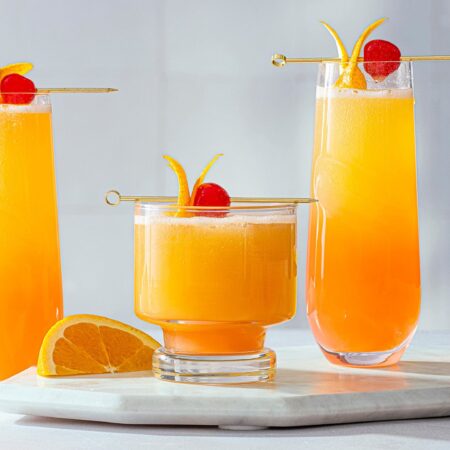 Coconut Sunrise Mimosa