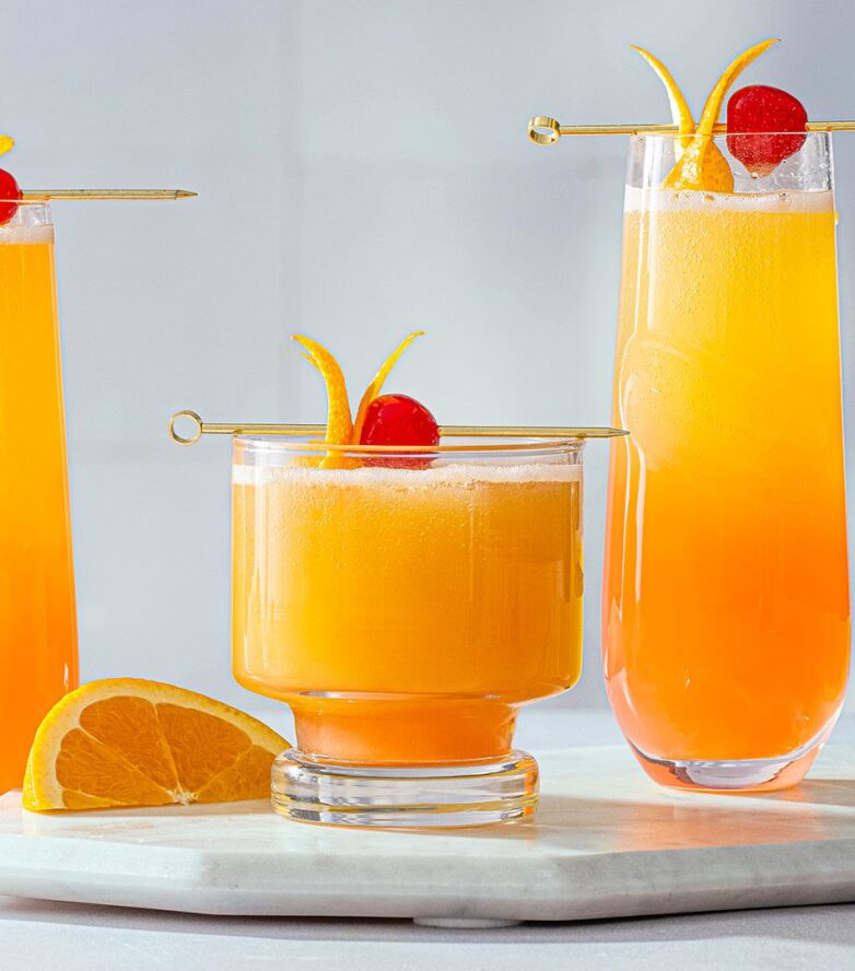 Coconut Sunrise Mimosa